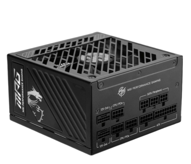 MSI MPG AGS 1250W 80 Puls Gold ATX 3.1 - 1316272 - zdjęcie